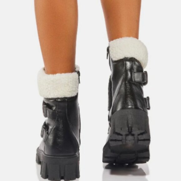 WHAT THE WEATHER  Combat Boots ( BRAND NEW !!!! ) - Picture 2 of 6